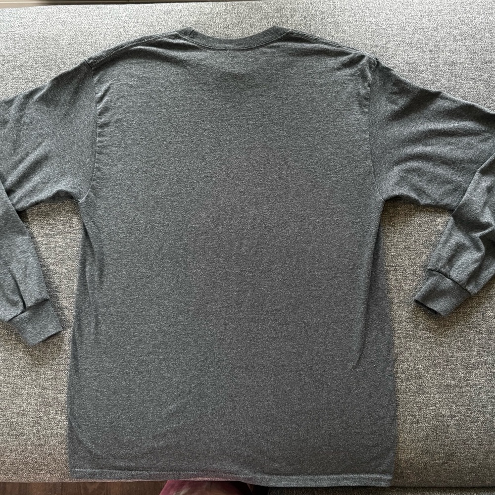 Gildan HARVARD long sleeve pullover shirt Cotton blend Men’s Size M Vintage Y2K - Picture 10 of 10